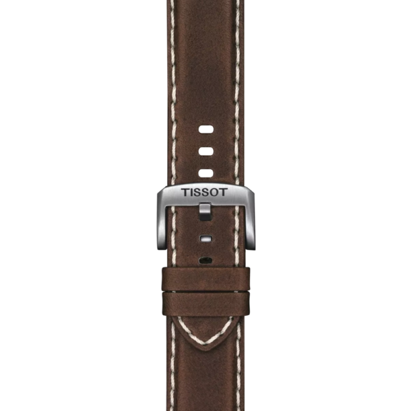 Tissot Official Brown Leather Strap Lugs 22 mm
                                
                                
                                    T852.044.980 - Image 2