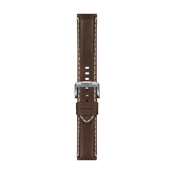 Tissot Official Brown Leather Strap Lugs 22 mm
                                
                                
                                    T852.044.980