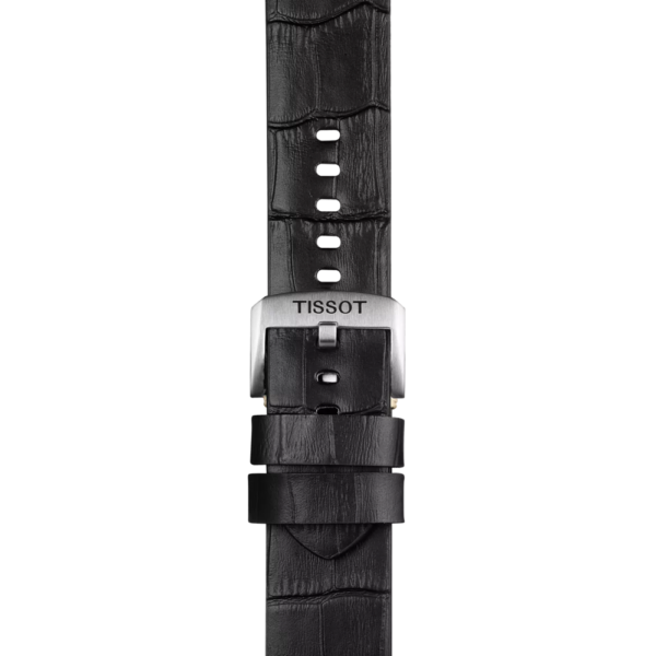 Tissot official black leather strap lugs 22 mm
                                
                                
                                    T852.046.775 - Image 2